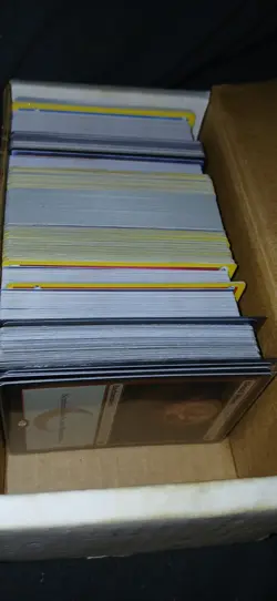 Collection Of Mixed Trading Cards Mtg Pokemon Yugioh Ect Used Storage Unit Find - Image 1