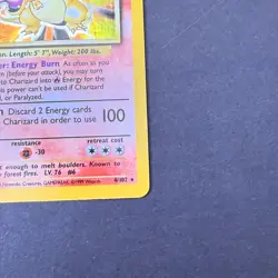 Pokemon Charizard Base Set Holo 4/102 & Rayquaza V Lot of 5 TCG Cards - Image 4