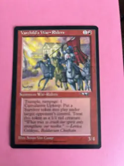 Varchild's War-Riders *Alliances* MTG Magic the Gathering - Image 2