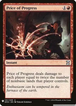 Price of Progress (EMA) - 141 - The List Reprints - NM - Normal - Image 1