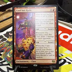 1x Cool but Rude NM Eng MTG - MTG TMNT - Image 1