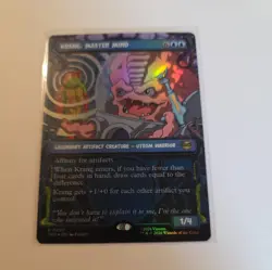 Krang, Master Mind - Foil - 0230 - Showcase - MTG - TMNT - TMT - Ships now! - Image 1