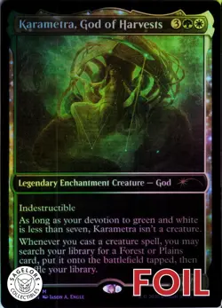 Karametra, God of Harvests Foil - Secret Lair Stargazing - 69 NM - Image 1