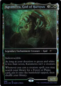 Karametra, God of Harvests Foil - Secret Lair Stargazing - 69 NM - Image 2