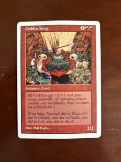 Goblin King 5th Edition MTG - Image 1