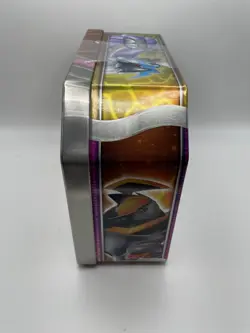 NEW SEALED Pokemon Paradox Destinies Iron Boulder ex Tin w Promo 5 Booster Packs - Image 3