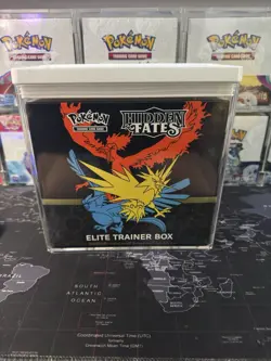 Pokemon Sun & Moon Hidden Fates Elite Trainer Box ⚡🔥💧 820650804731 - Image 1