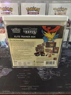 Pokemon Sun & Moon Hidden Fates Elite Trainer Box ⚡🔥💧 820650804731 - Image 2