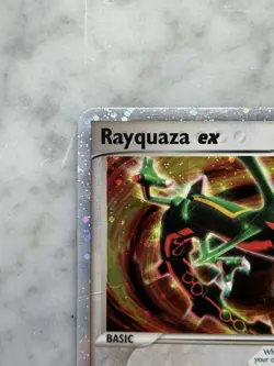Pokemon TCG Rayquaza EX Deoxys Holo Card 102/107 MP/HP Condition - Image 3