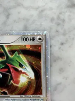 Pokemon TCG Rayquaza EX Deoxys Holo Card 102/107 MP/HP Condition - Image 4