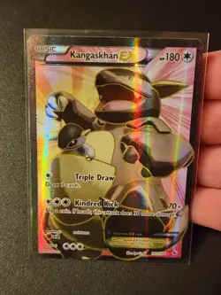 Pokemon TCG Kangaskhan EX (Full Art) Flashfire #103/106 Ultra Rare Holo - Image 3