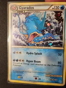 Gyarados #30 Holo 30/30 HGSS Trainer Kit Holo NM Pokemon Card - Image 3