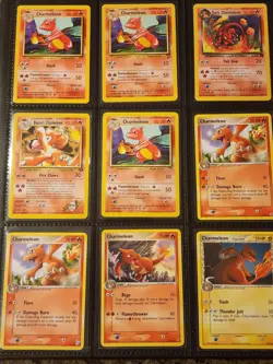 Charmeleon Pokemon Card Lot - Vintage WOTC & Modern Binder Collection #0005 - Image 1