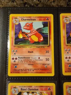 Charmeleon Pokemon Card Lot - Vintage WOTC & Modern Binder Collection #0005 - Image 4
