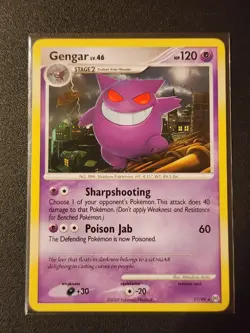 Gengar - 17/99 - Arceus - Rare Non Holo - NM Pokemon Card - Image 1