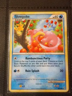 Slowpoke Common Normal Undaunted 66/90 LP Pokemon TCG Card - Image 1