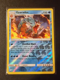 Gyarados - 30/181 - Reverse Holo Rare Team Up Set TCG - Pokemon Card - NM - Image 1