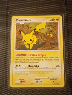 Pikachu - Mysterious Treasures (MT) Pokemon Trading Card 94/123 NM Card - Image 1