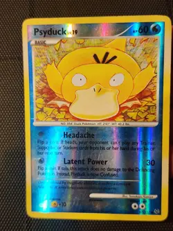 Psyduck | 87/127 | Platinum | Komiya 2009 Pokemon Card | Reverse Holo | MP - Image 3