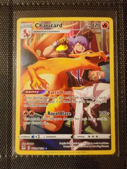 Pokemon Charizard Sword & Shield TG03/TG30 Rare Holo Dragon 170HP 2022 Card NM - Image 1