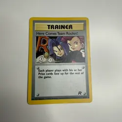 Here Comes Team Rocket! Pokemon Card TCG Holo 15/82 - Image 1