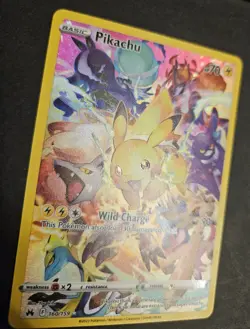 Pikachu (Secret) 160/159 Crown Zenith Holo Full Art Secret Rare Pokemon TCG NM - Image 4