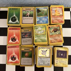 Pokemon TCG Vintage Lot Over 800 Cards! - Image 1