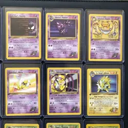Pokemon Gym Challenge/ Hero’s 1st edition card lot. PACK FRESH NM/M. 14 Total - Image 3