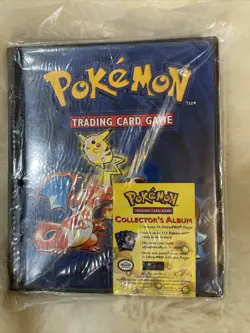 Official 1999 WOTC Pokemon TCG Card Folder - Brand New SEALED - Vintage - Rare - Image 1