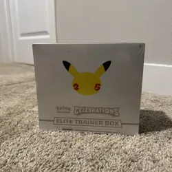 Pokemon Celebrations ETB + Lance’s charizard v collection box lot factory sealed - Image 2