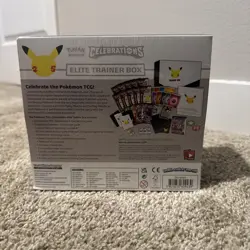 Pokemon Celebrations ETB + Lance’s charizard v collection box lot factory sealed - Image 4