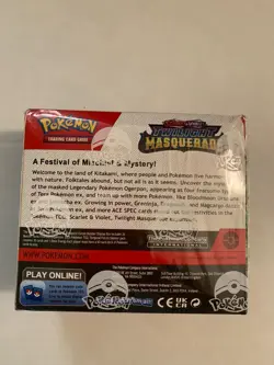 Pokemon TCG Twilight Masquerade Booster Box Factory Sealed - Image 3