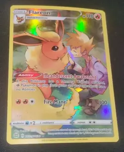 Pokemon Flareon Full Art TG01/TG30 Brilliant Stars - Image 2