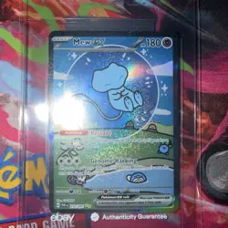 Mew EX 232/091 Sir Bubble Mew Paldean Fates PSA Authicated Pokemon Card - Image 1