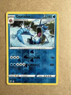 Pokemon TCG Gyarados Rebel Clash 040/192 Holo Holo Rare| Near Mint Condition - Image 1