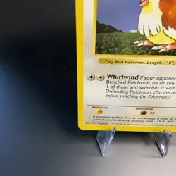 Pidgey Common Base Set (Shadowless) 057/102 LP Vintage Pokemon Card TCG 1999 - Image 5