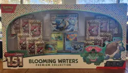 Pokemon TCG Scarlet & Violet 151 Blooming Waters Premium Collection Box Sealed - Image 1