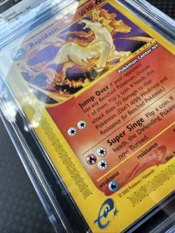 CGC 10 GEM MINT Rapidash 2002 Black Star Promo 51 Pokemon TCG POKEMON CENTER NY - Image 3