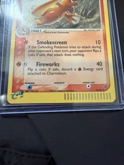 Pokemon Charmeleon EX Dragon Holo Rare #99 2003 - Image 2