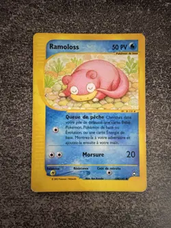 RAMOLOSS COMMUNE - POKEMON 108/147 AQUAPOLIS FR - Image 1