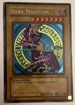 Yu-Gi-Oh! Dark Magician 2002 Collectors Tin Secret Rare Holo BPT-001 - Image 1