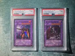 Yu-Gi-Oh! Elemental Hero Flare Neos and Dark Neos POTD 1st Edition, PSA 9. - Image 2