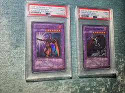 Yu-Gi-Oh! Elemental Hero Flare Neos and Dark Neos POTD 1st Edition, PSA 9. - Image 4