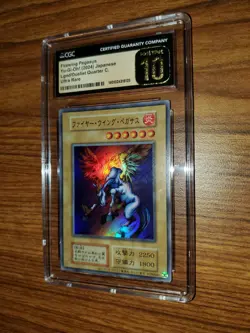 Yugioh 2024 Firewing Pegasus Japanese Legend Duelist Quarter Century CGC 10 - Image 4