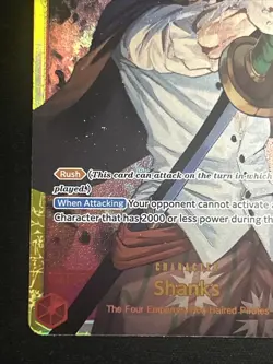 Shanks - OP01-120 SEC - PRB01 The Best- One Piece TCG - English - Image 5