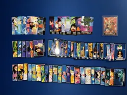 Dragon Ball Z Hero Collection Series 3 4 Lot 60+ Cards 1 Foil 1995 - Image 1