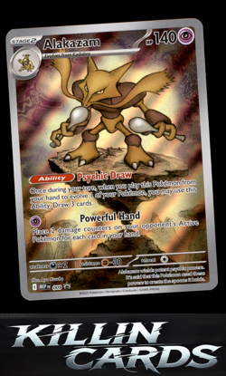 Alakazam - 009 009 Pokemon Promo ME: Mega Evolution Promo Card NM - Image 1