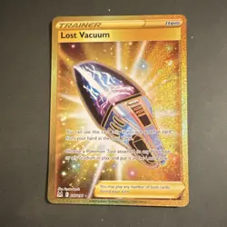 Pokemon Lost Vacuum 217/196 Swsh11 Lost Origin Secret Rare Trainer Foil Card - Image 1