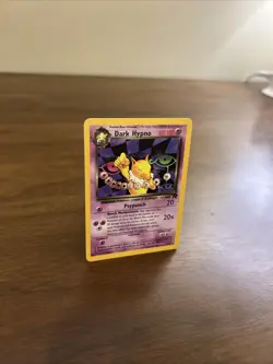 Pokemon Dark Hypno TCG Card 26/82 Non-Holo Rare Unlimited NM Near Mint Vintage - Image 2