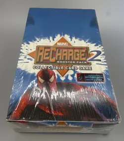 Marvel Recharge 2 Collectible Card Game Booster Box NIB New Sealed 36 Packs CCG - Image 1
